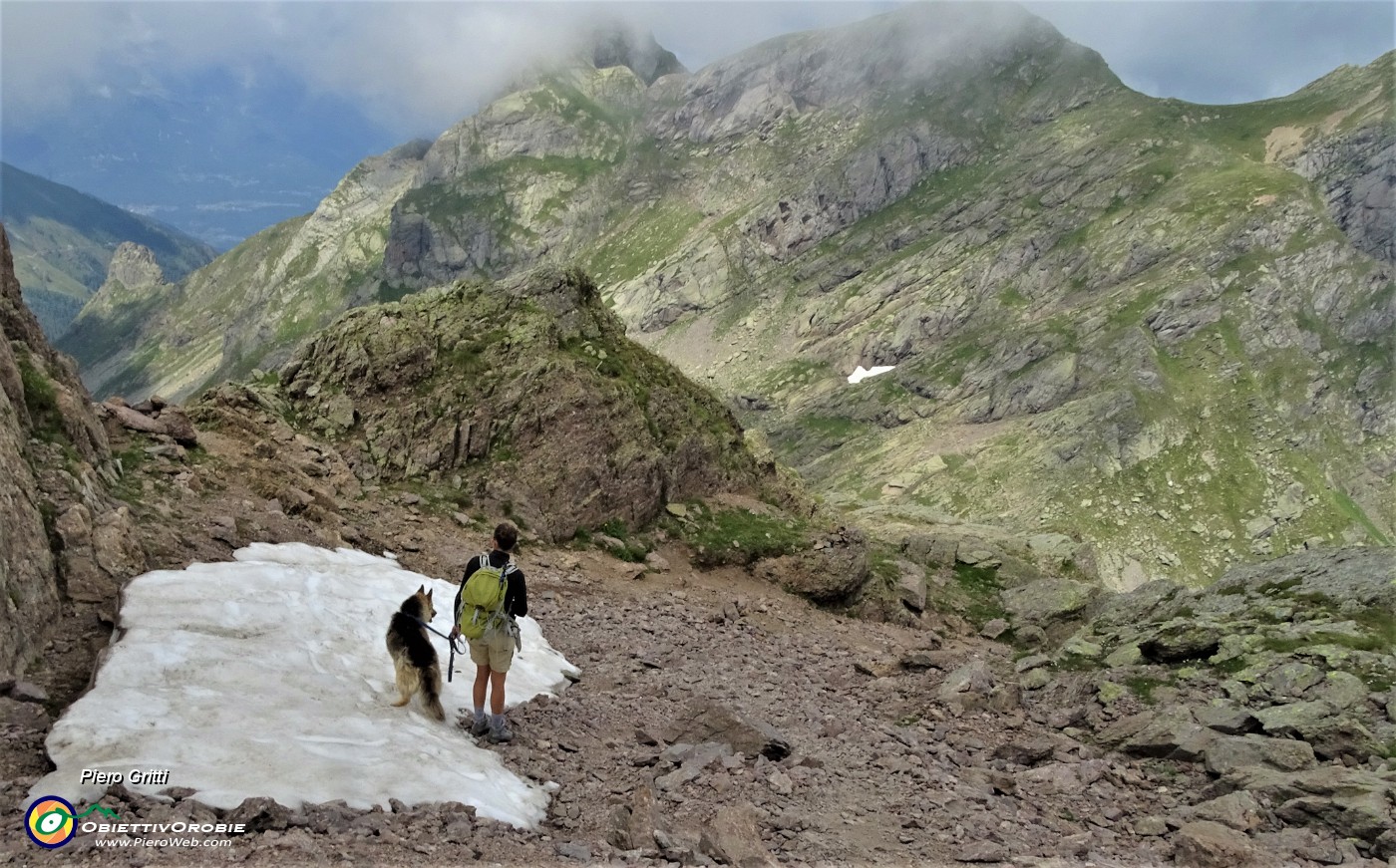 72 Bello pestare la neve a luglio !.JPG